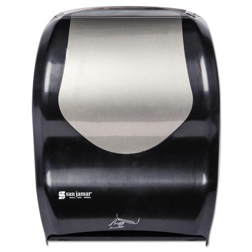 Smart System With Iq Sensor Towel Dispenser, 16.5 X 9.75 X 12, Black/silver