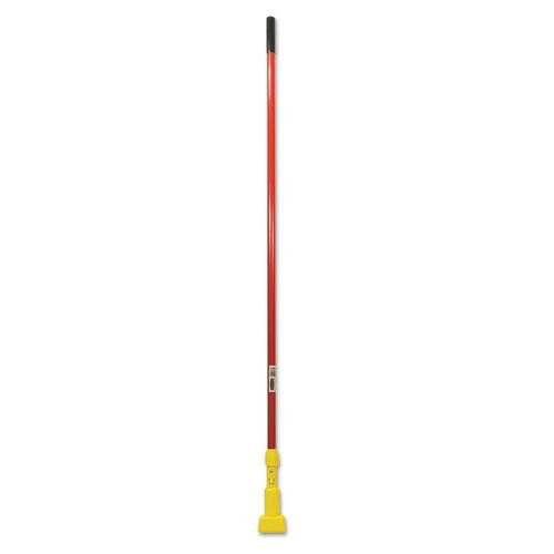 Gripper Fiberglass Mop Handle, 1" Dia X 60", Red/yellow