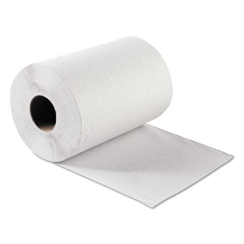 Hardwound Roll Towels, 8" X 300 Ft, White, 12 Rolls/carton