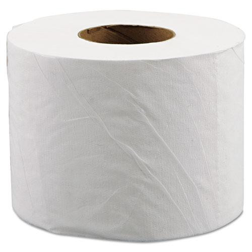 Morsoft Controlled Bath Tissue, Septic Safe, 2-ply, White, 600 Sheets/roll, 48 Rolls/carton