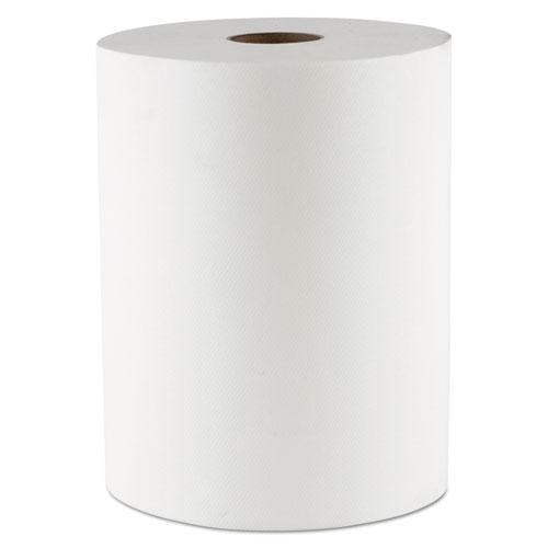 10 Inch Tad Roll Towels, 1-ply, 10" X 550 Ft, White, 6 Rolls/carton