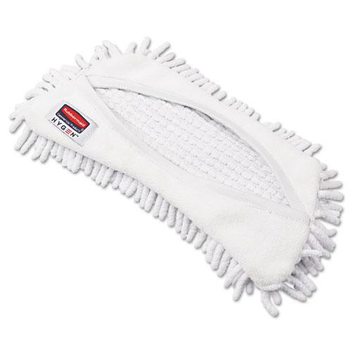 Hygen Flexi Frame Damp Mop Covers, Microfiber, White, 8.9 X 5.9
