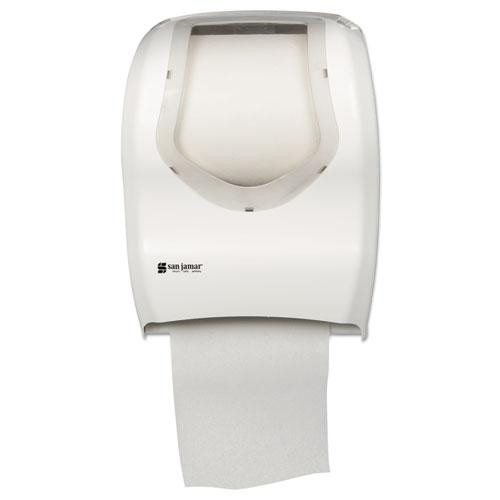 Tear-n-dry Touchless Roll Towel Dispenser, 16.75 X 10 X 12.5, White/clear