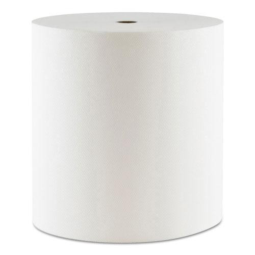 Valay Proprietary Tad Roll Towels, 1-ply, 7.5" X 550 Ft, White, 6 Rolls/carton