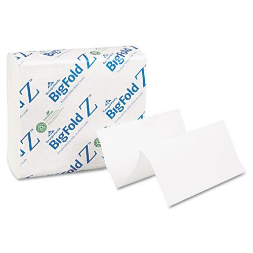 Pacific Blue Ultra Z-fold Folded Paper Towels, 8 X 11, White, 260/pack, 10 Packs/carton