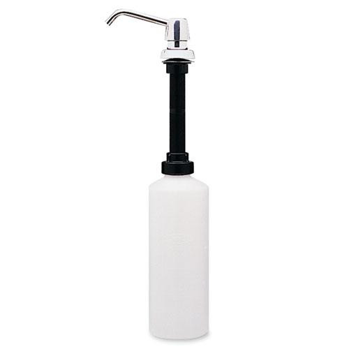 Contura Lavatory-mounted Soap Dispenser, 34 Oz, 3.31 X 4 X 17.63, Chrome/stainless Steel