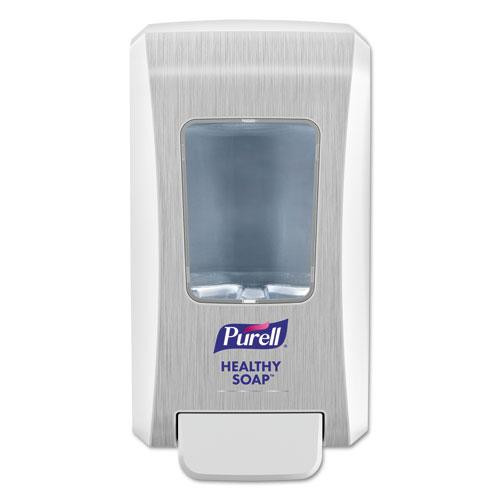 Fmx-20 Soap Push-style Dispenser, 2,000 Ml, 6.5 X 4.68 X 11.66, White, 6/carton - GOJ523006
