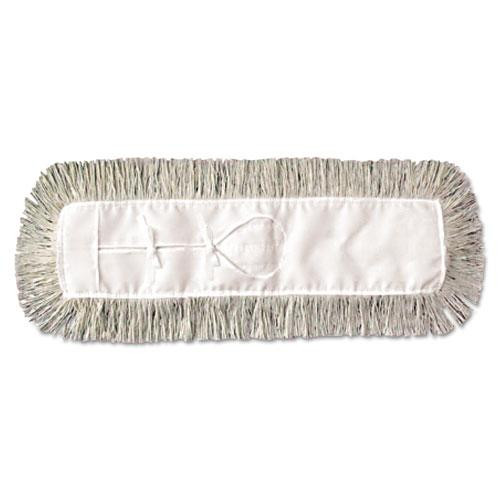 Mop Head, Dust, Cotton, 18 X 3, White