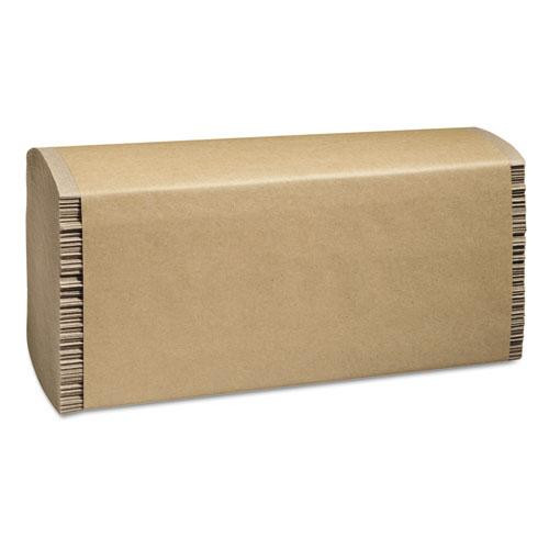 100% Recycled Folded Paper Towels, Multi-fold, 9.5 X 9.25, Natural, 250/pack, 16 Packs/carton