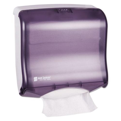 Ultrafold Fusion C-fold And Multifold Towel Dispenser, 11.5 X 5.5 X 11.5, Black