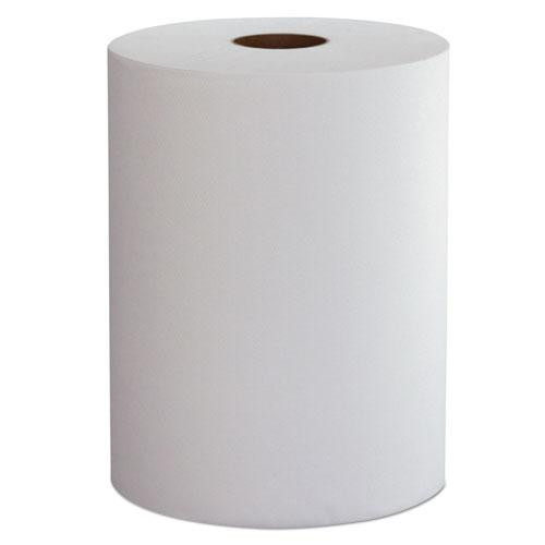 10 Inch Roll Towels, 1-ply, 10" X 800 Ft, White, 6 Rolls/carton