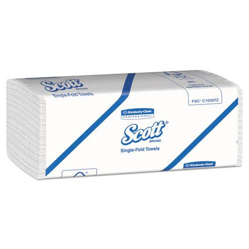 Essential Single-fold Towels, Absorbency Pockets, 9.3 X 10.5, 250/pack, 16 Packs/carton
