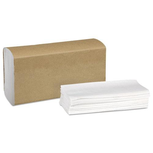 Universal Multifold Hand Towel, 9.13 X 9.5, White, 250/pack,16 Packs/carton