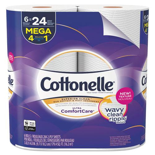 Tissue,cot,ultcmfrtcr,6pk