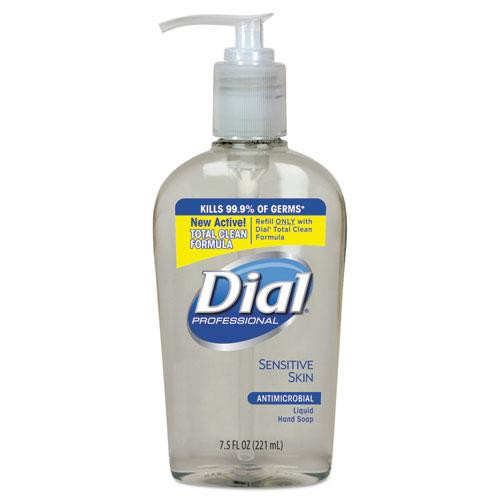 Antibacterial Liquid Hand Soap For Sensitive Skin, Floral, 7.5 Oz Pump, 12/carton