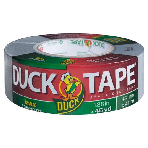 Max Duct Tape, 3" Core, 1.88" X 45 Yds, Silver