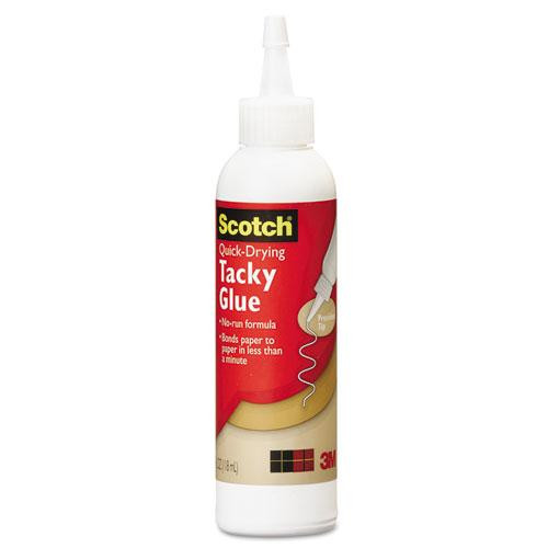 Quick-drying Tacky Glue, 4 Oz, Dries Clear