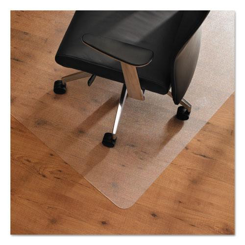 Cleartex Unomat Anti-slip Chair Mat For Hard Floors/flat Pile Carpets, 35 X 47, Clear