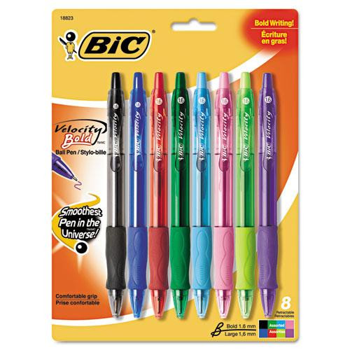 Pen,velocity Bold,8pk,ast