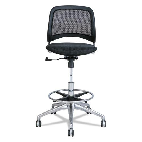 Stool,mesh Ext Height,bk
