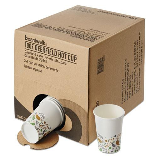 Cup,hot,10oz,ppr,261,wh