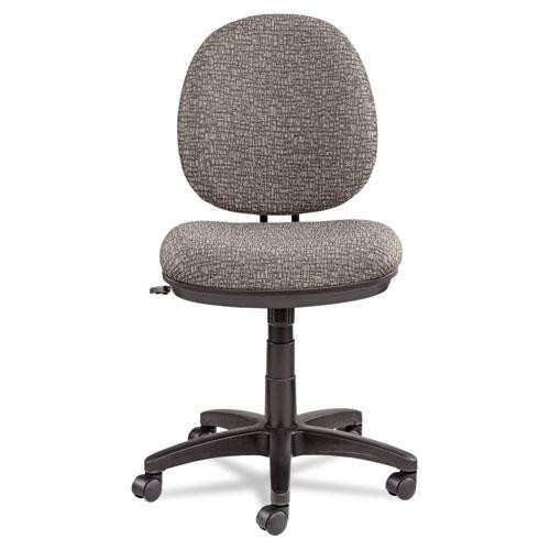Alera Interval Series Swivel/tilt Task Chair, Supports 275 Lb, 18.11" To 23.22" Seat, Graphite Gray Seat/back, Black Base