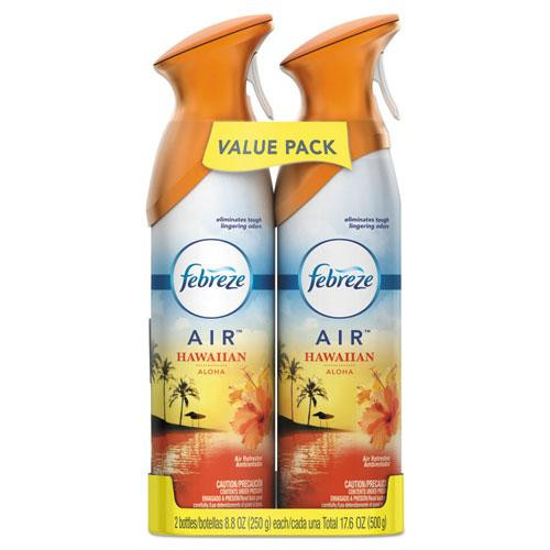 Air, Hawaiian Aloha, 8.8 Oz Aerosol Spray, 2/pack, 6 Packs/carton