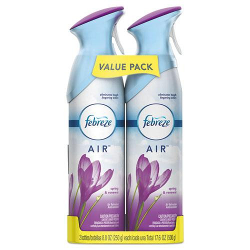 Air, Spring And Renewal, 8.8 Oz Aerosol Spray, 2/pack, 6 Pack/carton