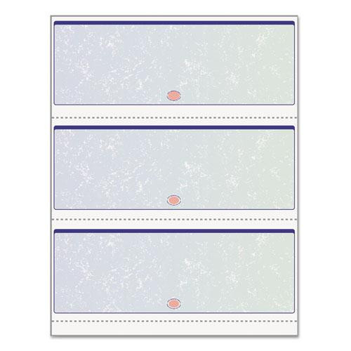 Premier Prismatic Check, 13 Features, 8.5 X 11, Blue/green Prismatic, 500/ream