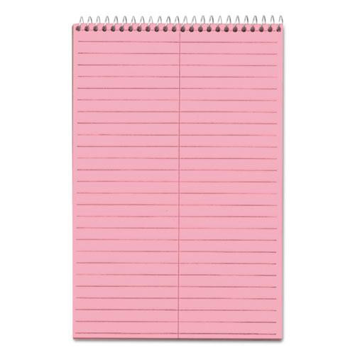 Prism Steno Pads, Gregg Rule, Pink Cover, 80 Pink 6 X 9 Sheets, 4/pack