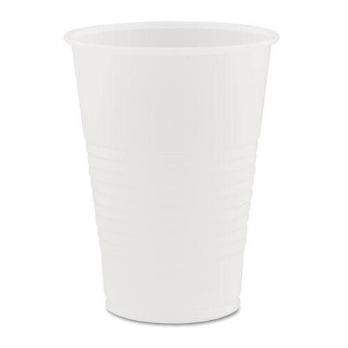 High-impact Polystyrene Cold Cups, 7 Oz, Translucent, 100 Cups/sleeve, 25 Sleeves/carton
