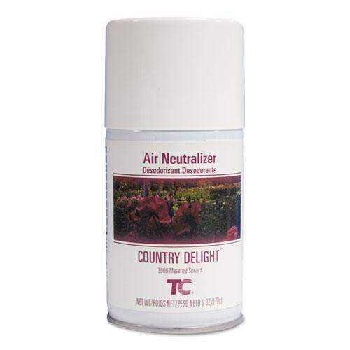 Tc Microburst Air Neutralizer Refill, Country Delight, 6 Oz Aerosol Spray, 12/carton