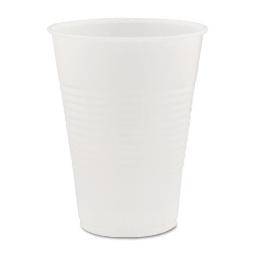 High-impact Polystyrene Cold Cups, 9 Oz, Translucent, 100 Cups/sleeve, 25 Sleeves/carton