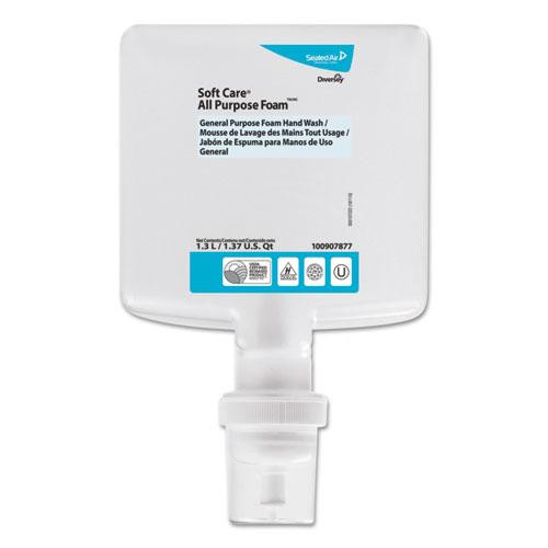 Soft Care All Purpose Foam For Intellicare Dispensers, Floral, 1.3 L Cartridge, 6/carton