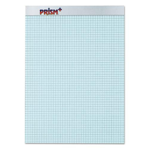 Prism Quadrille Perforated Pads, Quadrille Rule (5 Sq/in), 50 Blue 8.5 X 11.75 Sheets, 12/pack