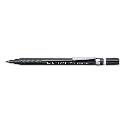 Sharplet-2 Mechanical Pencil, 0.5 Mm, Hb (#2.5), Black Lead, Black Barrel