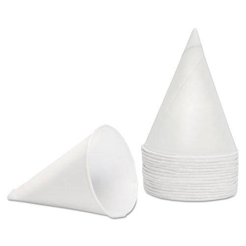 Cup,cone,4.5oz,5000,wh - KCI45KBR