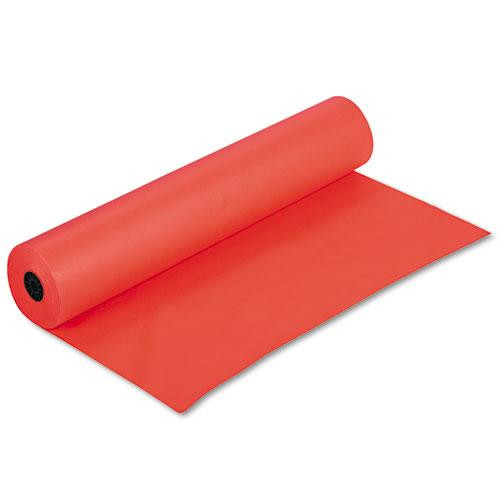 Rainbow Duo-finish Colored Kraft Paper, 35 Lb Wrapping Weight, 36" X 1,000 Ft, Orange