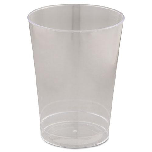 Comet Plastic Tumblers, 10 Oz, Clear, 25/pack, 20 Packs/carton