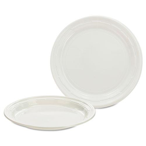 Plate,fom,rnd,7",8/125,wh
