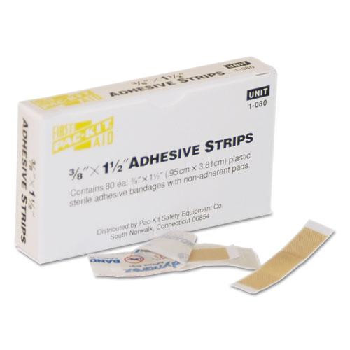 Smartcompliance Plastic Bandage, 0.38 X 1.5, 80/box