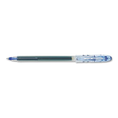 Neo-gel Gel Pen, Stick, Fine 0.7 Mm, Blue Ink, Blue Barrel, Dozen