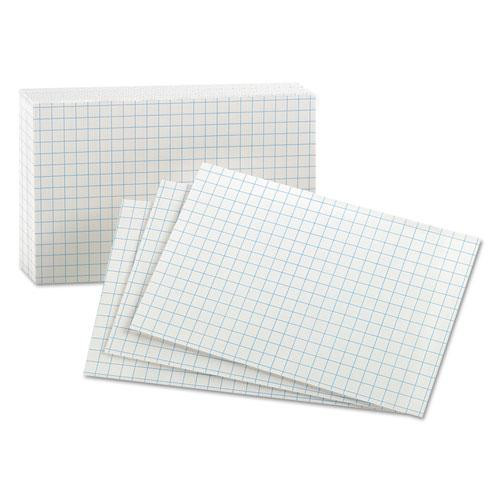 Card,grid Index 3x5,wht