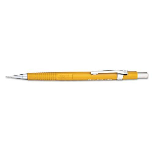 Sharp Mechanical Pencil, 0.9 Mm, Hb (#2.5), Black Lead, Yellow Barrel