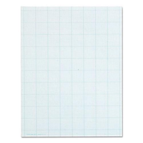 Cross Section Pads, Cross-section Quadrille Rule (10 Sq/in, 1 Sq/in), 50 White 8.5 X 11 Sheets