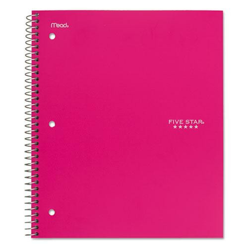 Trend Wirebound Notebook, 5 Subject, 4 Pockets, Medium/college Rule, Randomly Assorted Covers, 11 X 8.5, 200 Sheets