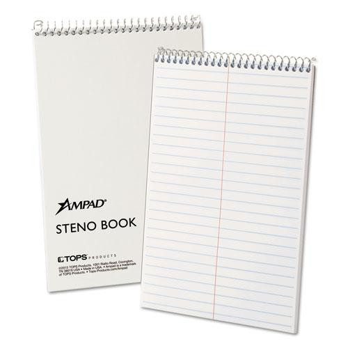 Steno Pads, Gregg Rule, Tan Cover, 70 White 6 X 9 Sheets