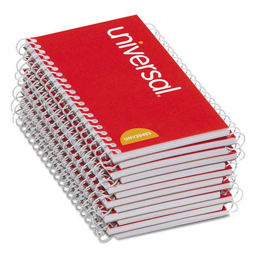 Wirebound Memo Book, Narrow Rule, Orange Cover, 5 X 3, 50 Sheets, 12/pack