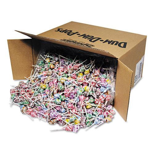 Dum-dum-pops, Assorted Flavors, Individually Wrapped, Bulk 30 Lb Carton