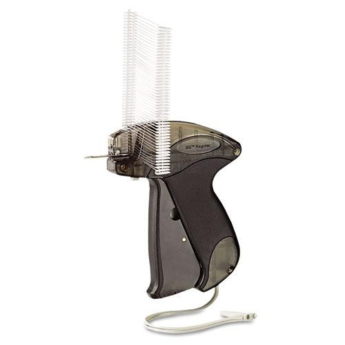 Sg Tag Attacher Gun Kit With 500 Fasteners/tags, 2" Tagger Tail Fasteners, Smoke